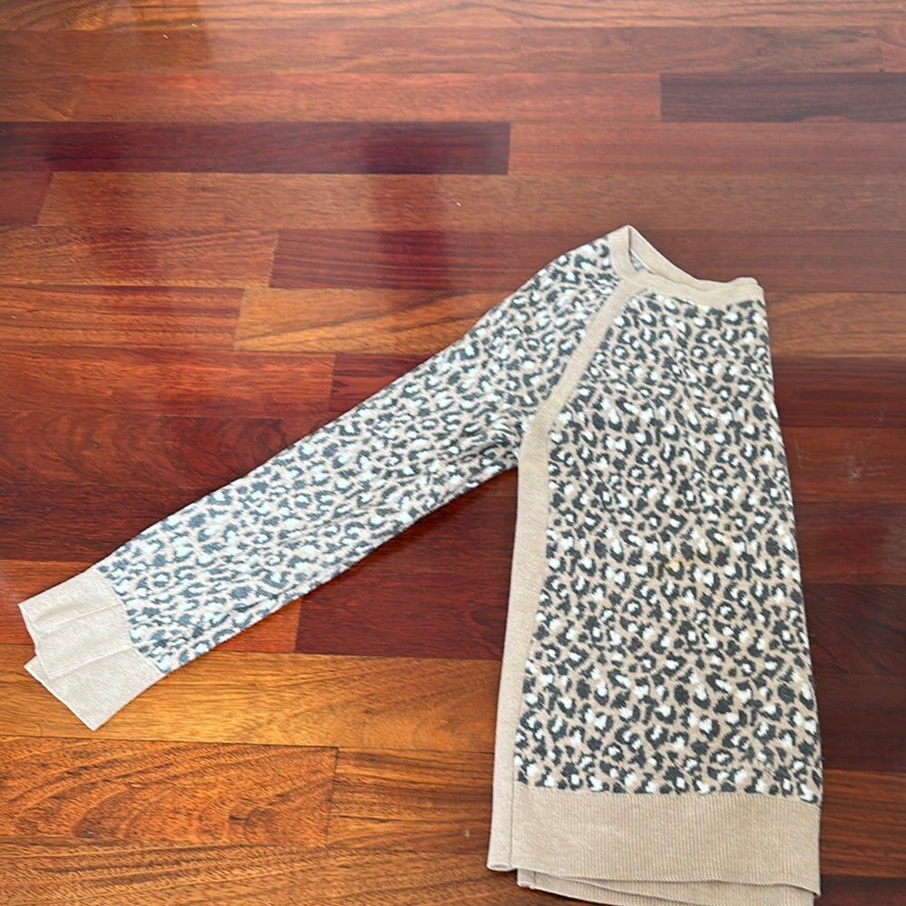 Leopard Print Sweater - Picture 2 of 3